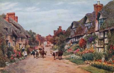 Wrye Village, Lancashire von Alfred Robert Quinton